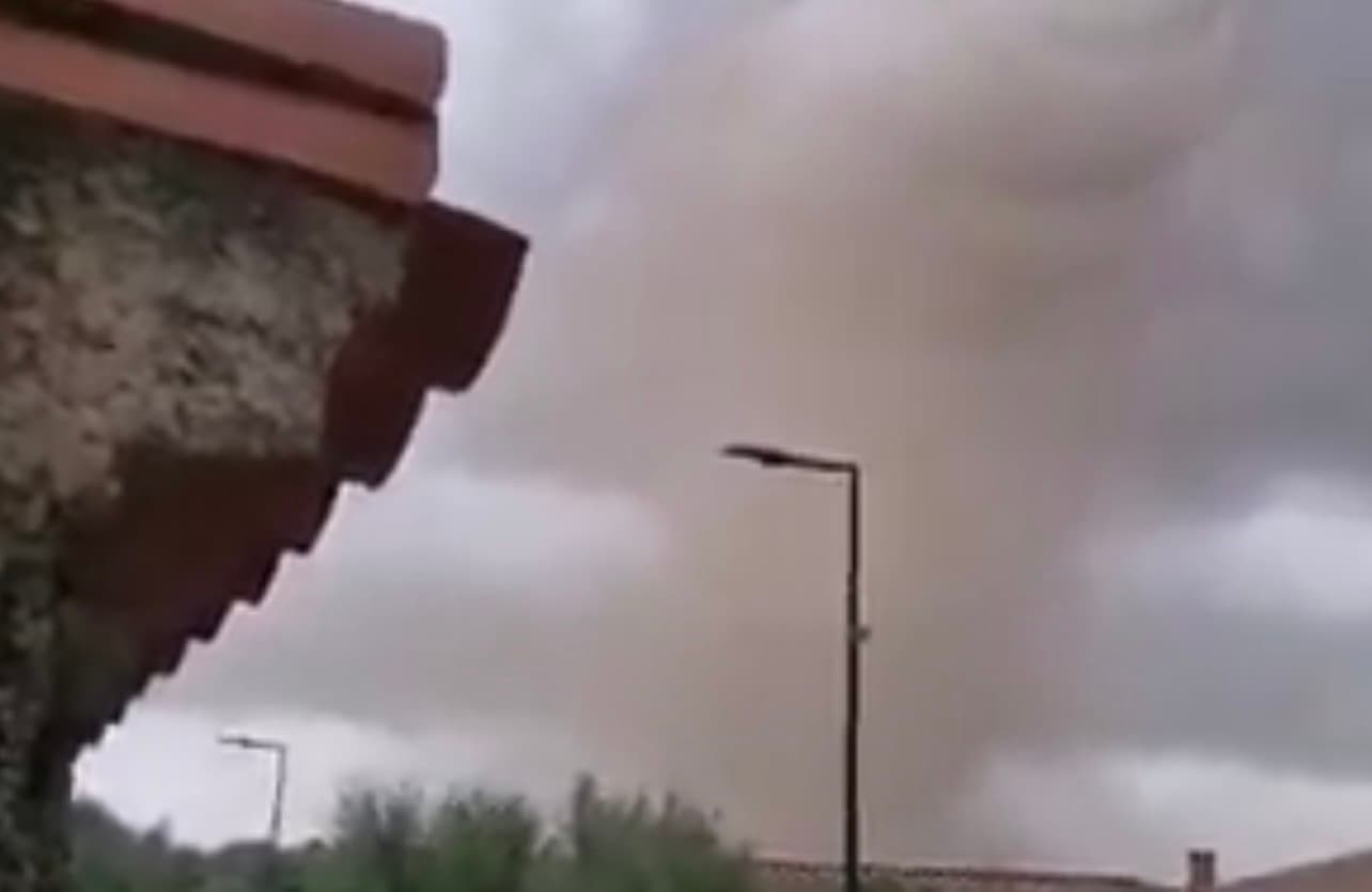 Rare hurricane strikes southern France
