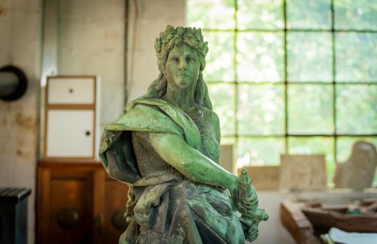 German city leaves statue in workshop for 23 years