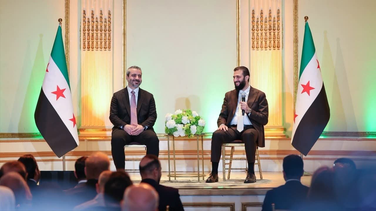 الشرع يبدأ زيارته لنيويورك لتعزيز العلاقات مع السورية