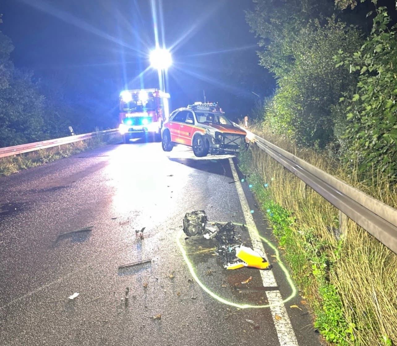Ambulance involved in German emergency crash with three injured