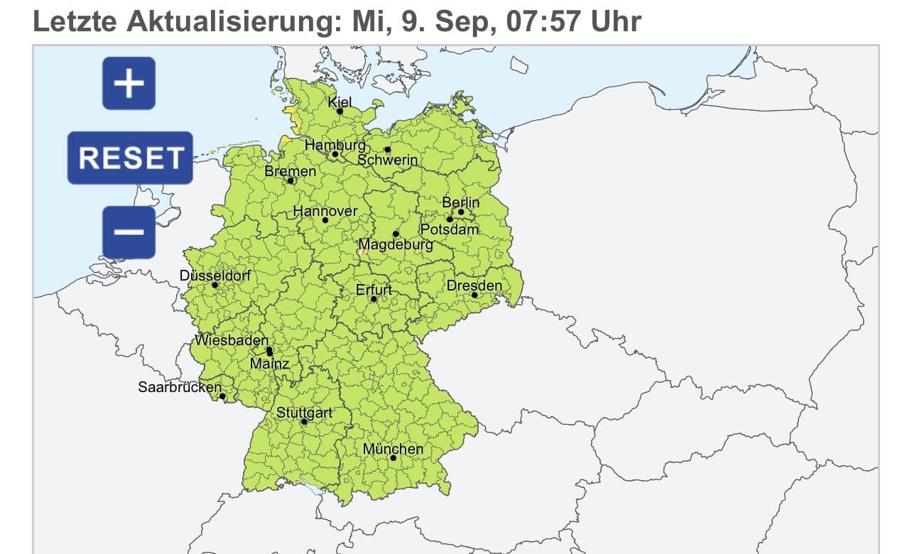 German Weather: Temperature Drop and Storms