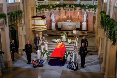Norway Honors King Harald V with Valuable Coffin