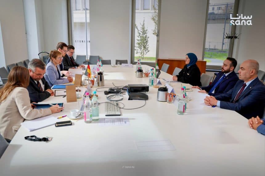 Syrian-German Talks on Refugee Policies