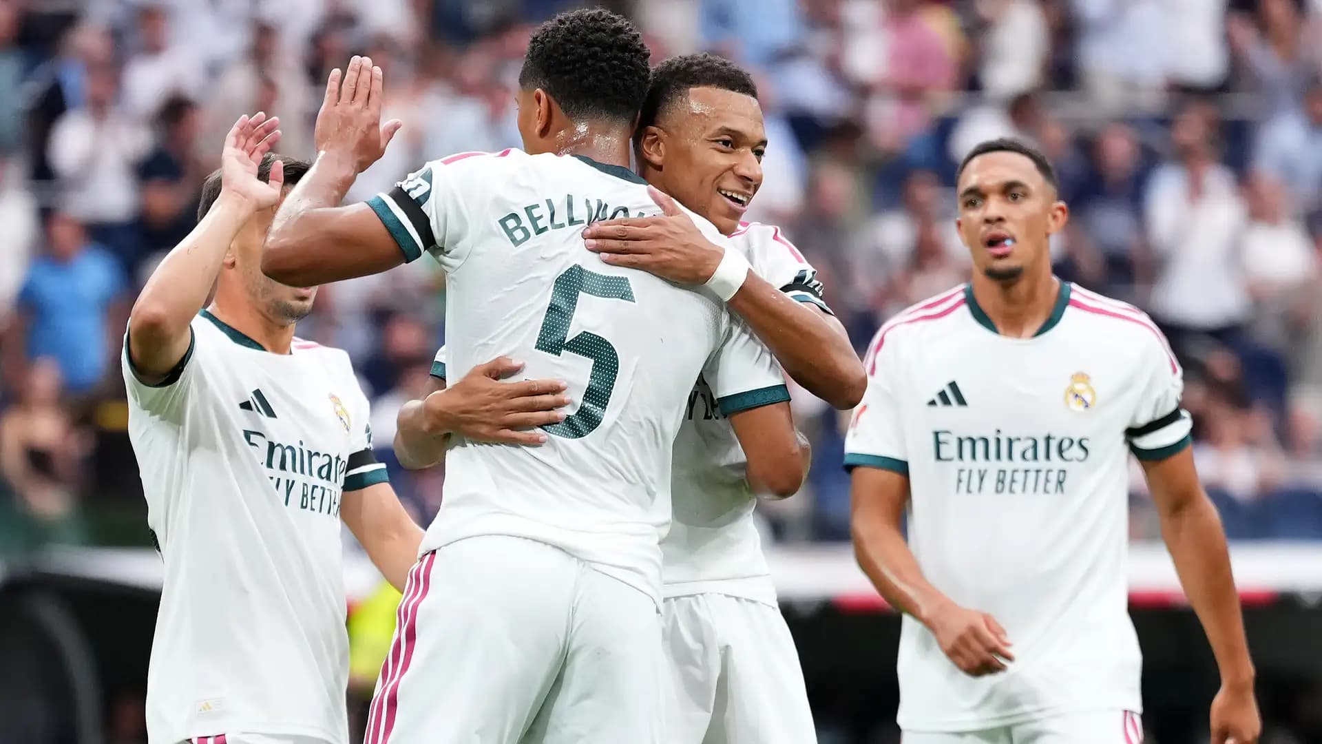 ريال مدريد يتفوق على رايو فاييكانو بخماسية