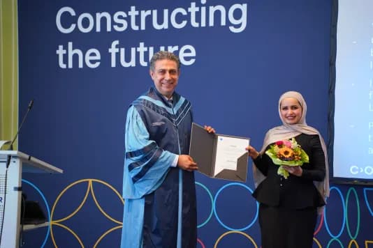 باحثة أردنية تحصد جائزة أكاديمية في ألمانيا