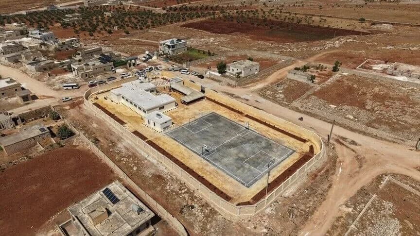 الهيئة التركية تفتتح مدرسة في ريف حلب