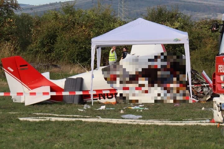 Plane crash in southern Germany kills two