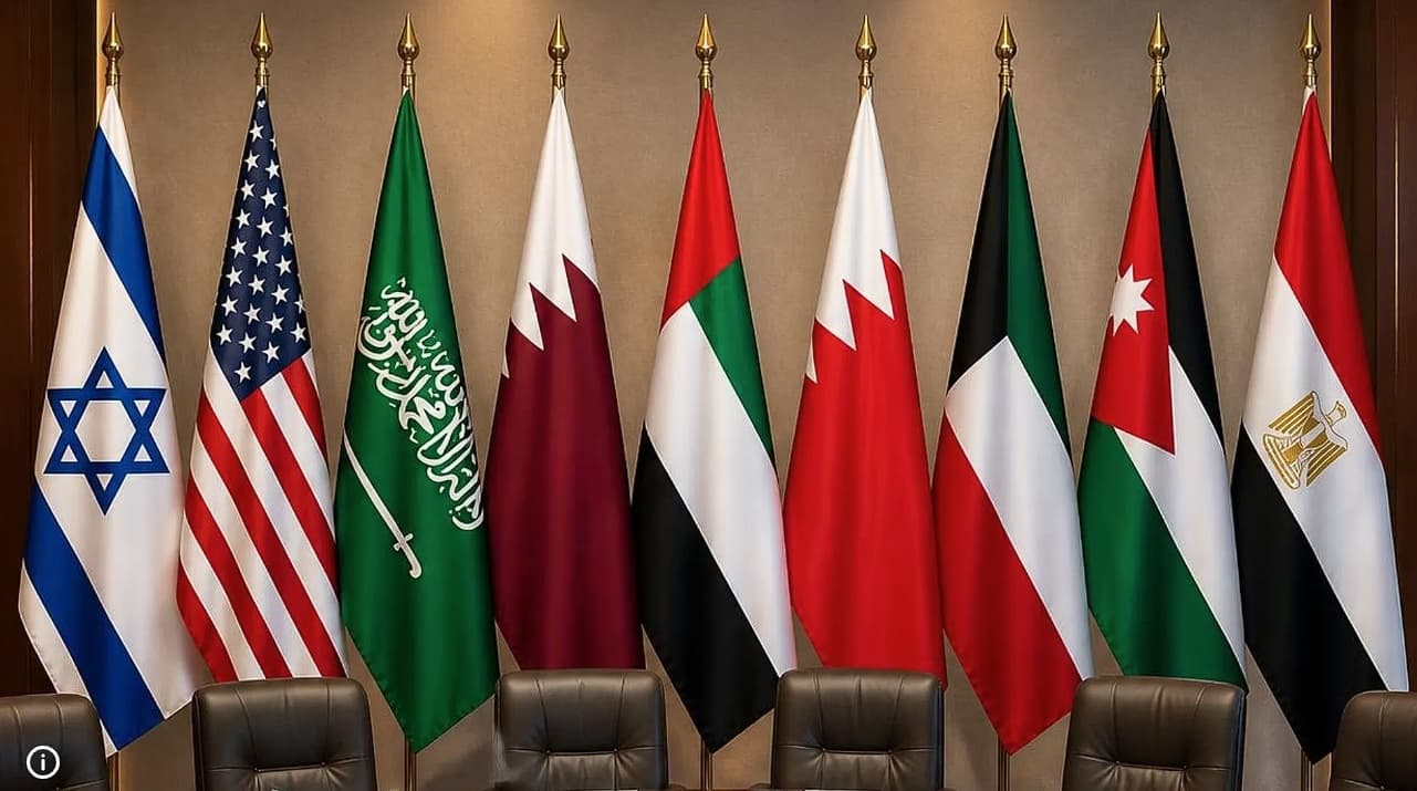 لقاء سري بين إسرائيل وواشنطن مع 7 دول عربية
