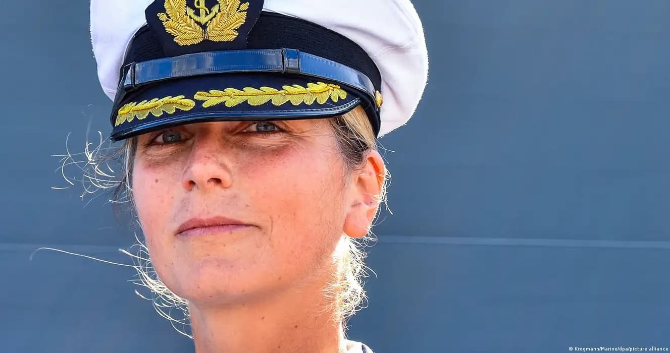 أول قيادة نسائية لفرقاطة ألمانية