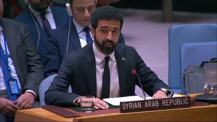 Syrian UN Delegate Calls for Security Deal Without Recognition