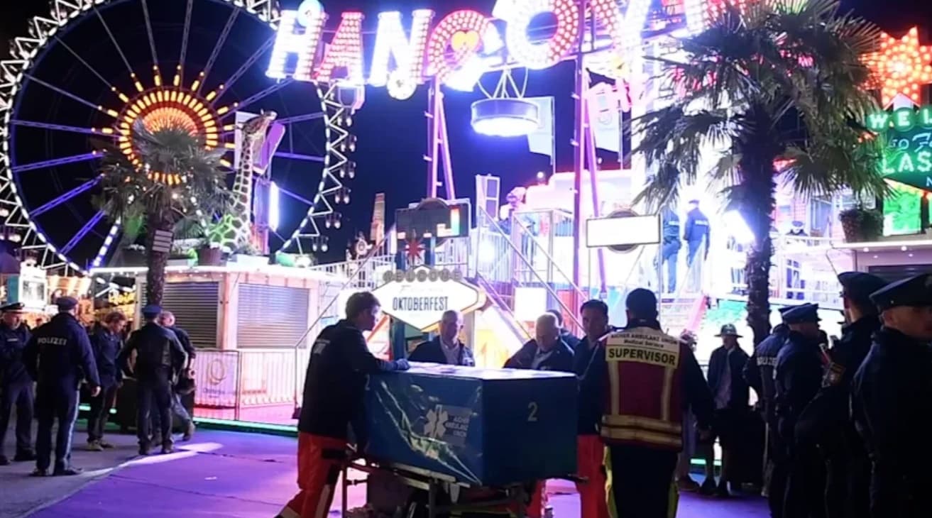 Germany Oktoberfest accident claims guard