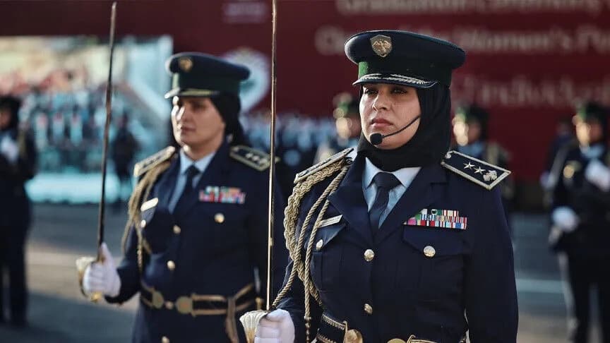 First Women's Police Institute Graduates in Rural Damascus