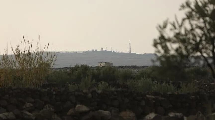 الجيش الإسرائيلي يُجري تمريناً في الجولان