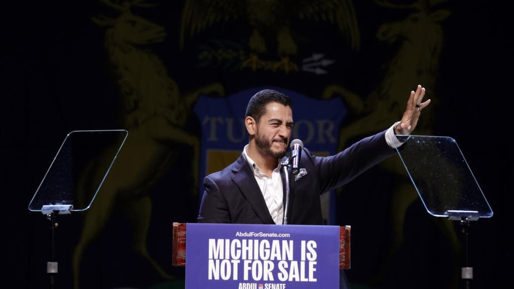 Trump criticizes Egyptian-American Senate hopeful
