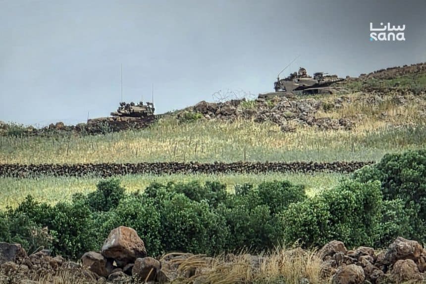 Israeli troops enter Al-Hurriyah village