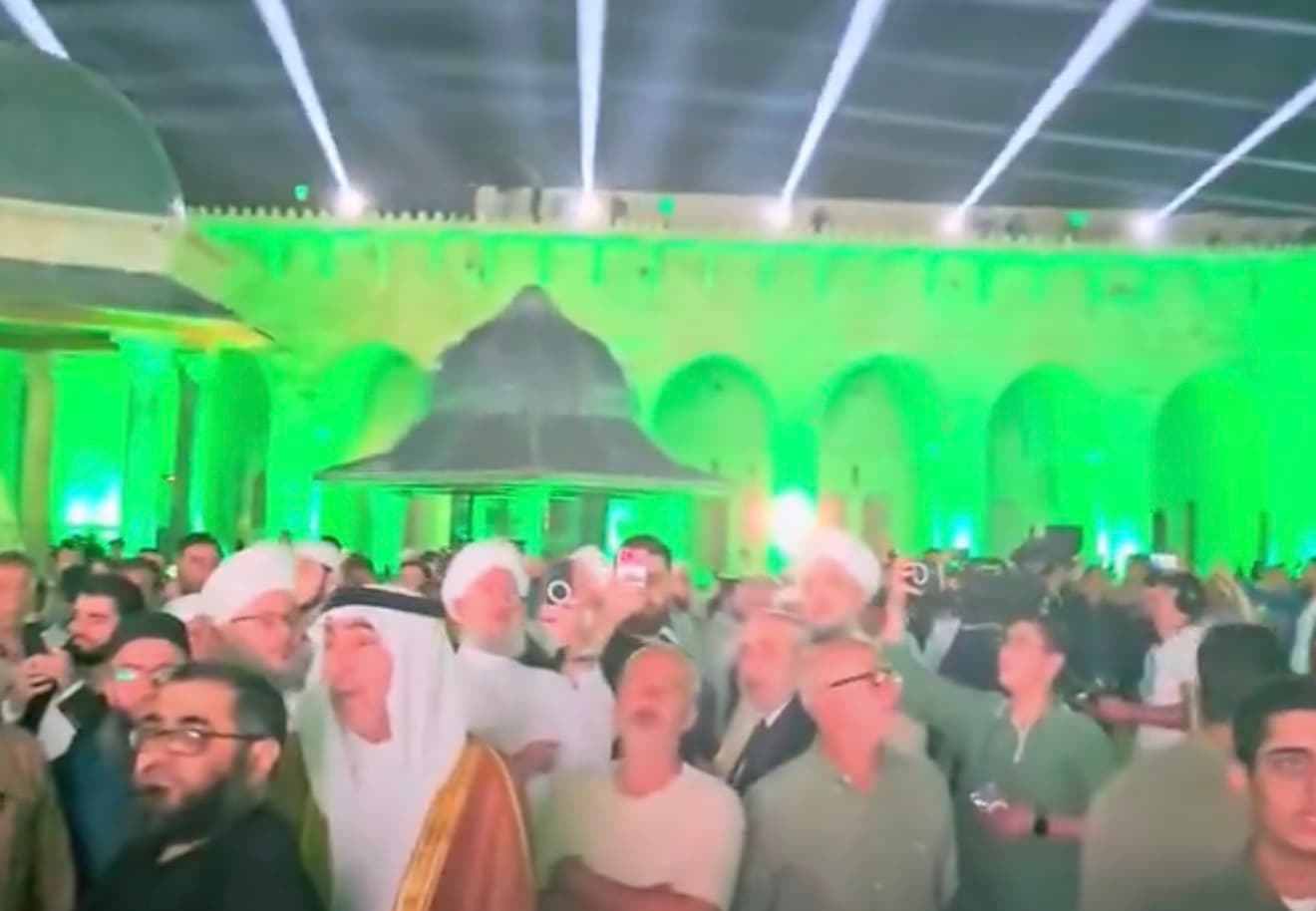 عودة الأذان بعد ترميم جامع حلب