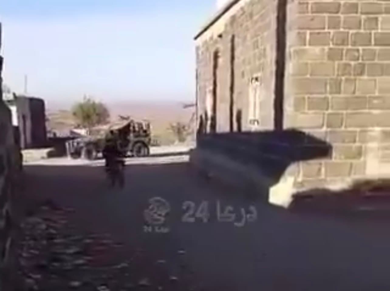 Israeli Raids in Daraa
