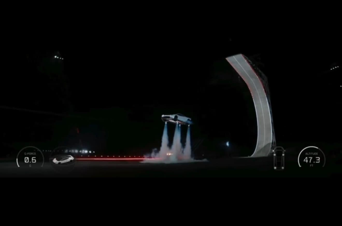 Tesla Roadster speeds to 100 km/h quickly