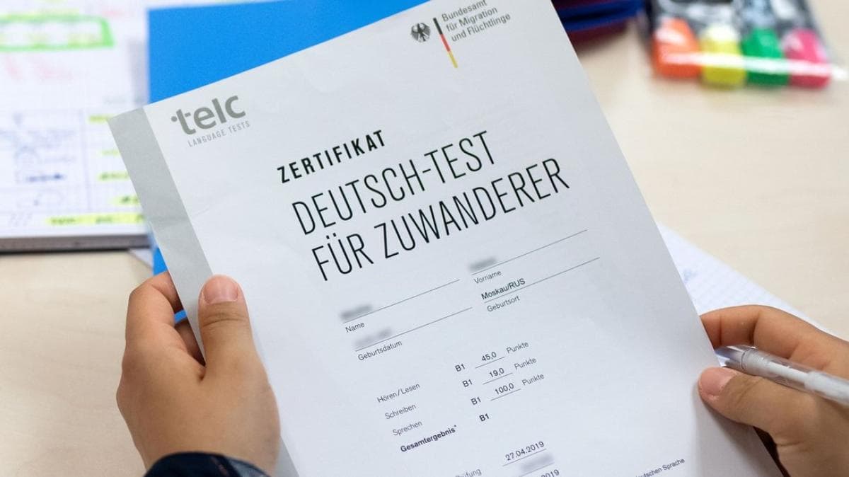 ألمانيا ترفع متطلبات B1 للمهاجرين من نوفمبر