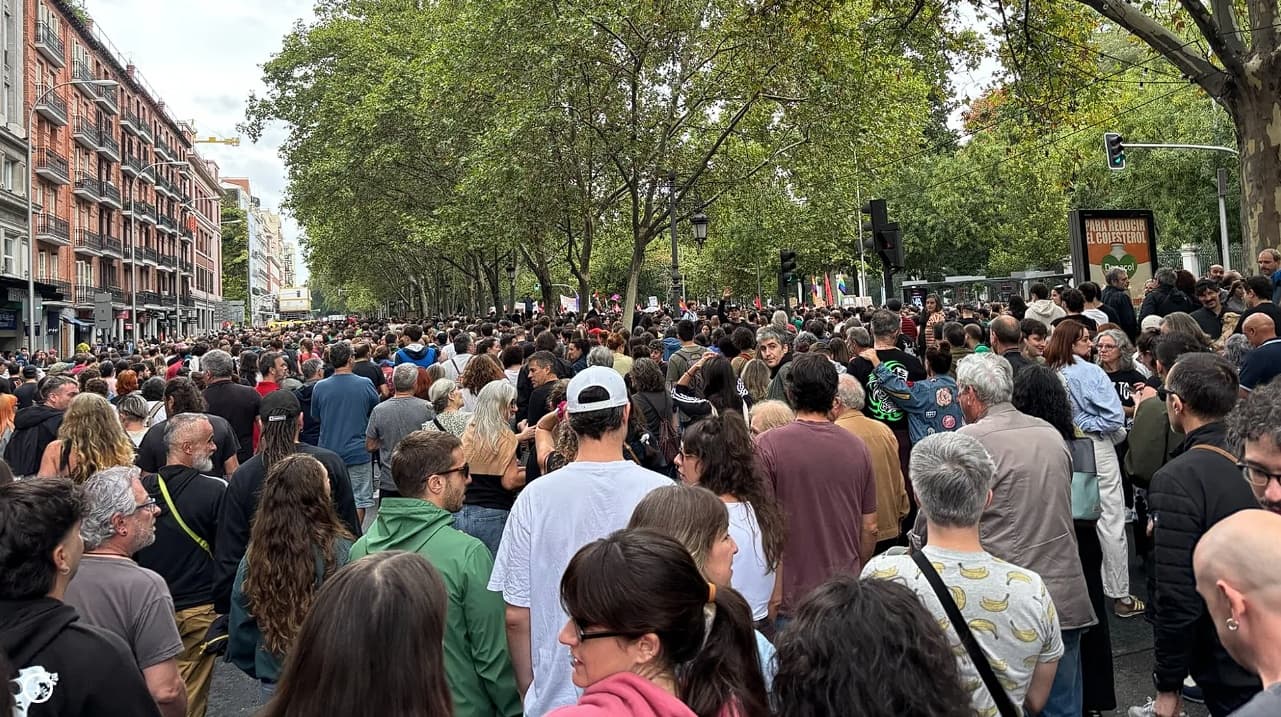 احتجاجات في مدريد بسبب أزمة السكن