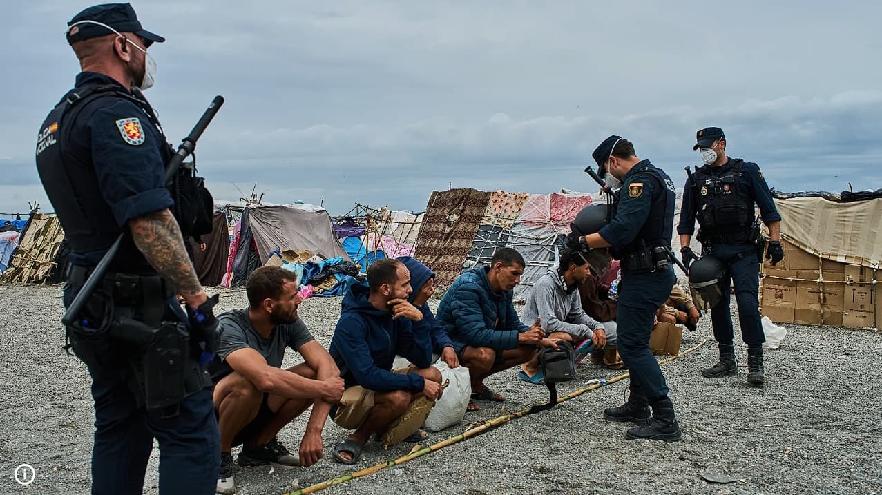 Spanish police evacuate Ceuta's main migrant camp