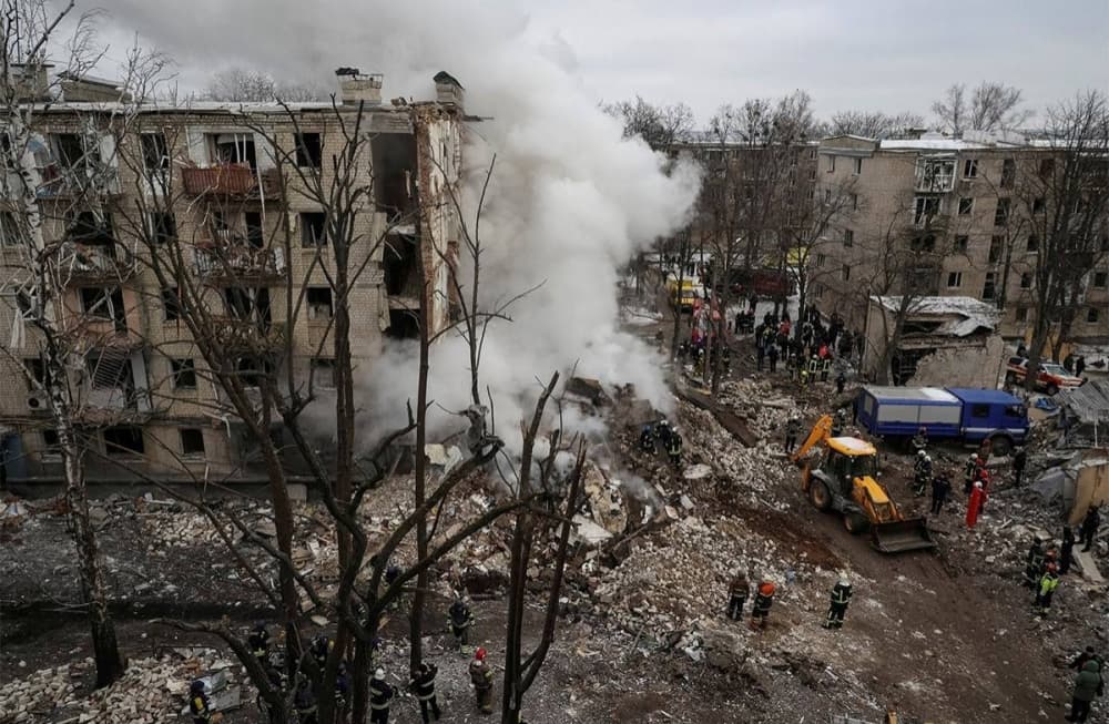 Russian strikes injure 26 in Ukraine