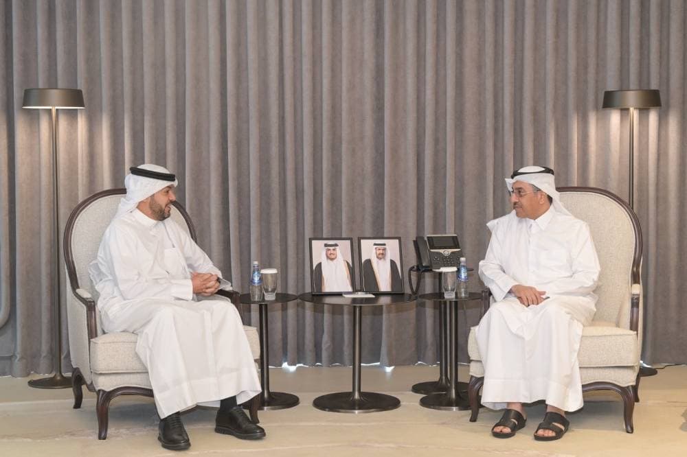 Dr. Al-Mary discusses with Kuwaiti ambassador