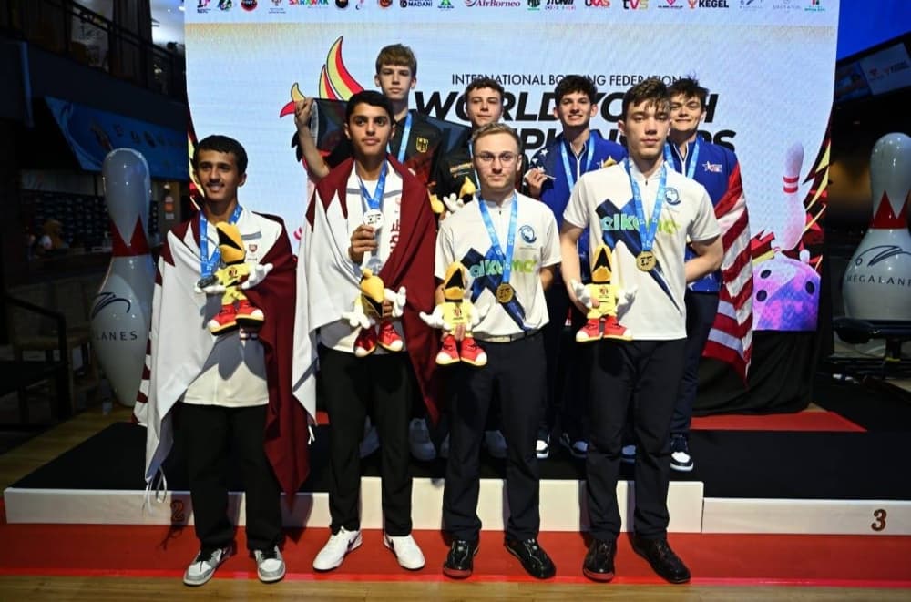 Qatari bowling team wins silver medal at the World Championship