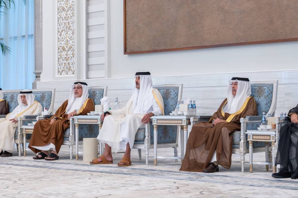 His Highness Receives Crown Prince of Bahrain