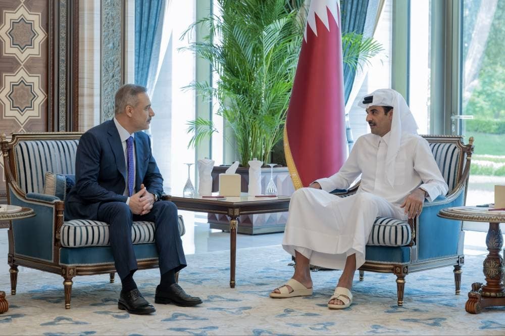 His Highness Meets Turkish Foreign Minister