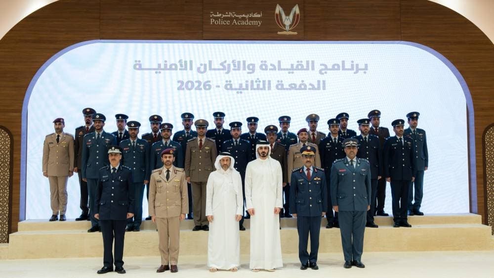 وزير الداخلية يحضر حفل تخرج الدفعة الثانية