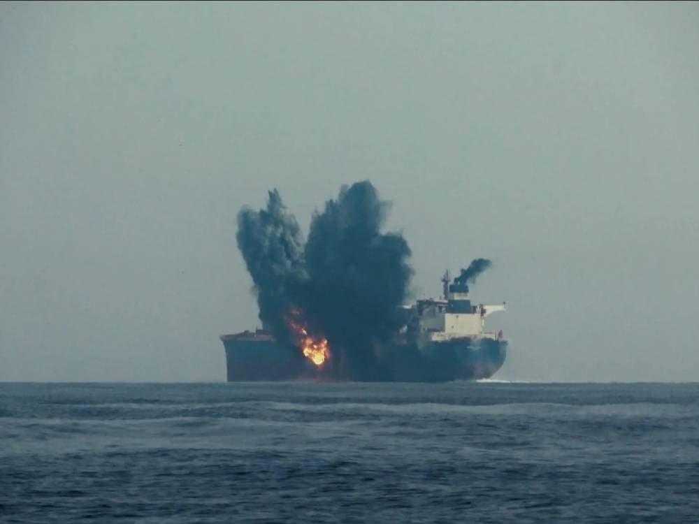 Houthis condemned over attack on Saudi vessel