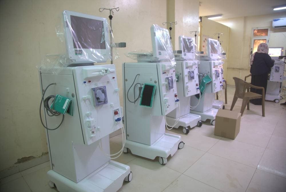 Red Crescent improves dialysis services