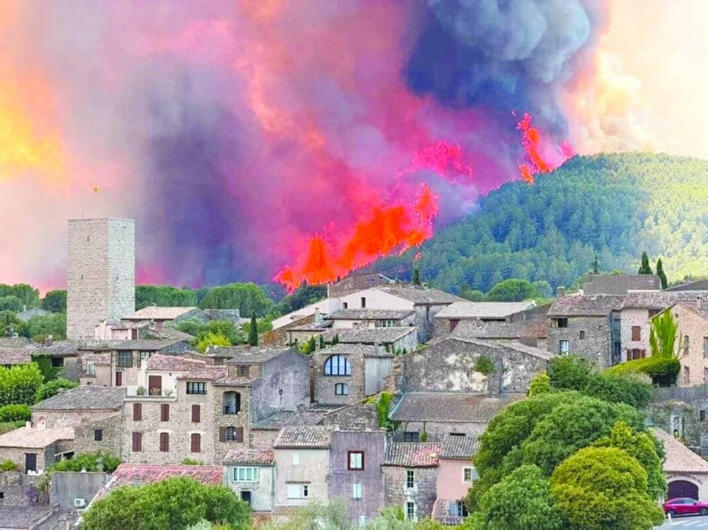 France amid the flames