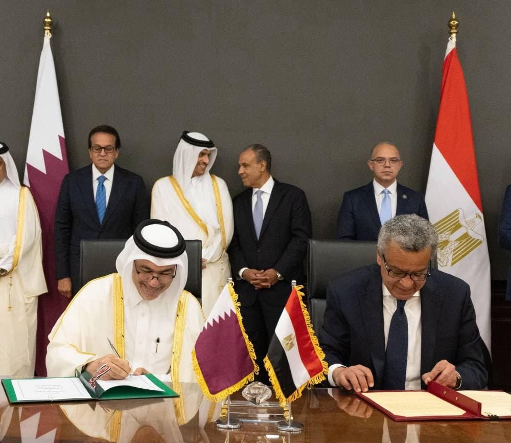 قطر ومصر يقويان علاقاتهما