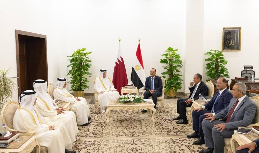 Egyptian Prime Minister Discusses Relations