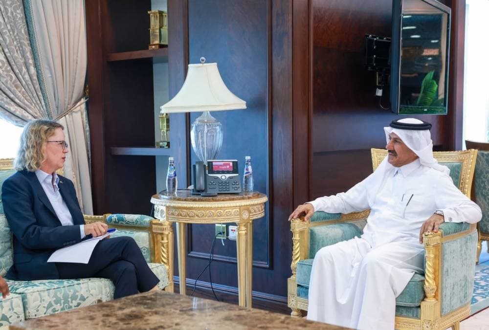 Foreign Ministry Chief Meets Swedish Ambassador