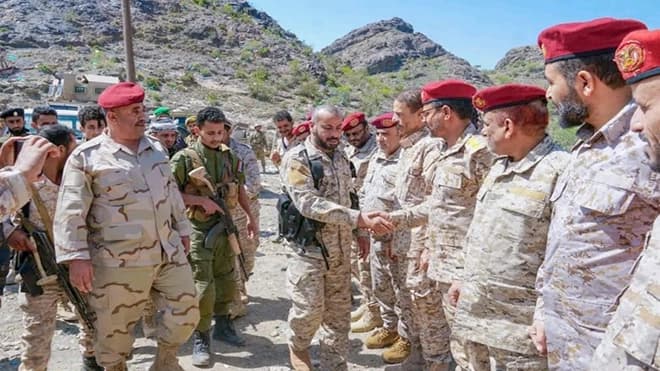 الضالع تعزز الجاهزية القتالية