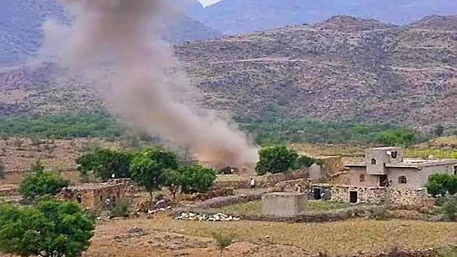 Child and woman hurt in Houthi shelling near Al-Dhalea