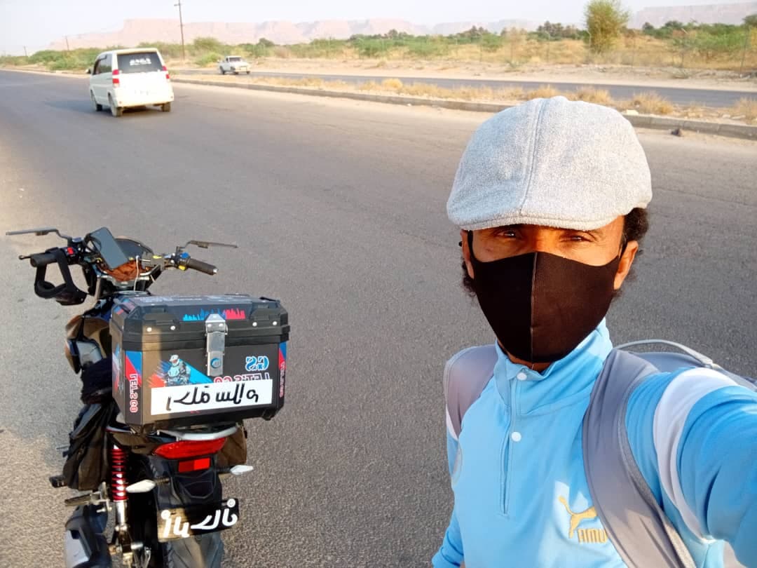 رحالة الحضرمي حمد بن سحاق يتجه لمدن يمنية