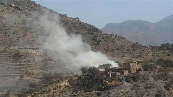 Houthi shelling hits villages north of Al-Dhalea