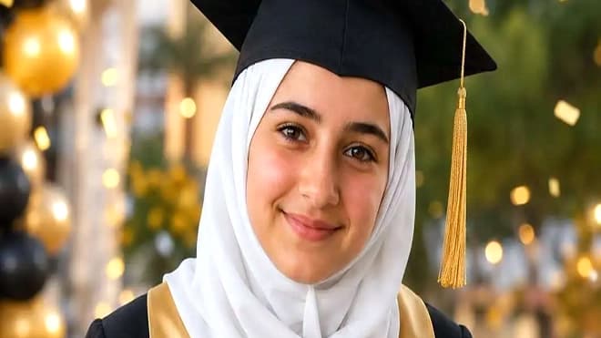 الطالبة السورية رؤى تتصدر نتائج المهرة