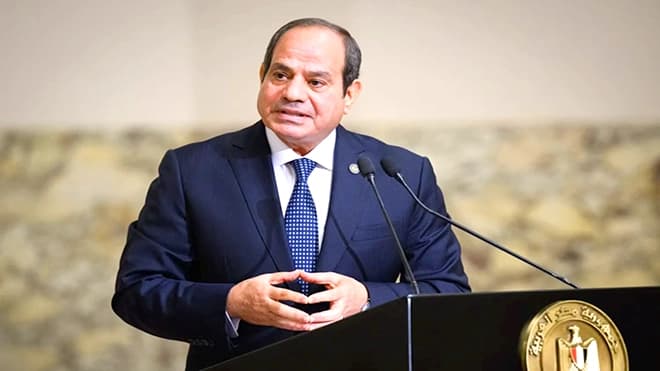 Sisi affirms Egypt's backing for Yemen settlement
