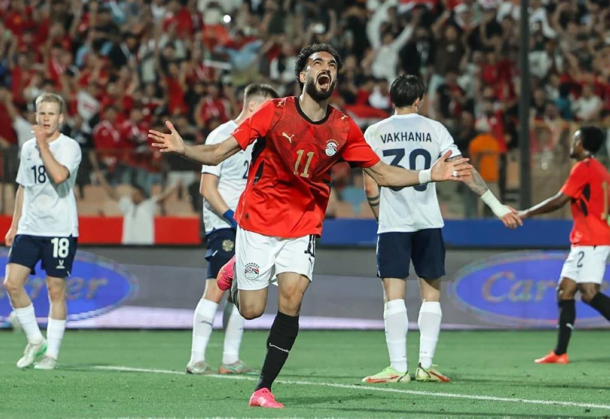 منتخب مصر يتفوق على روسيا في الاستعدادات لكأس العالم