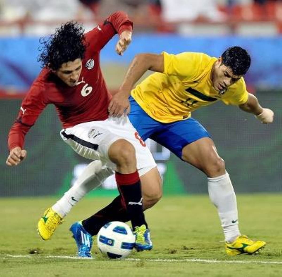 تاريخ لقاء مصر والبرازيل قبل المباراة الودية