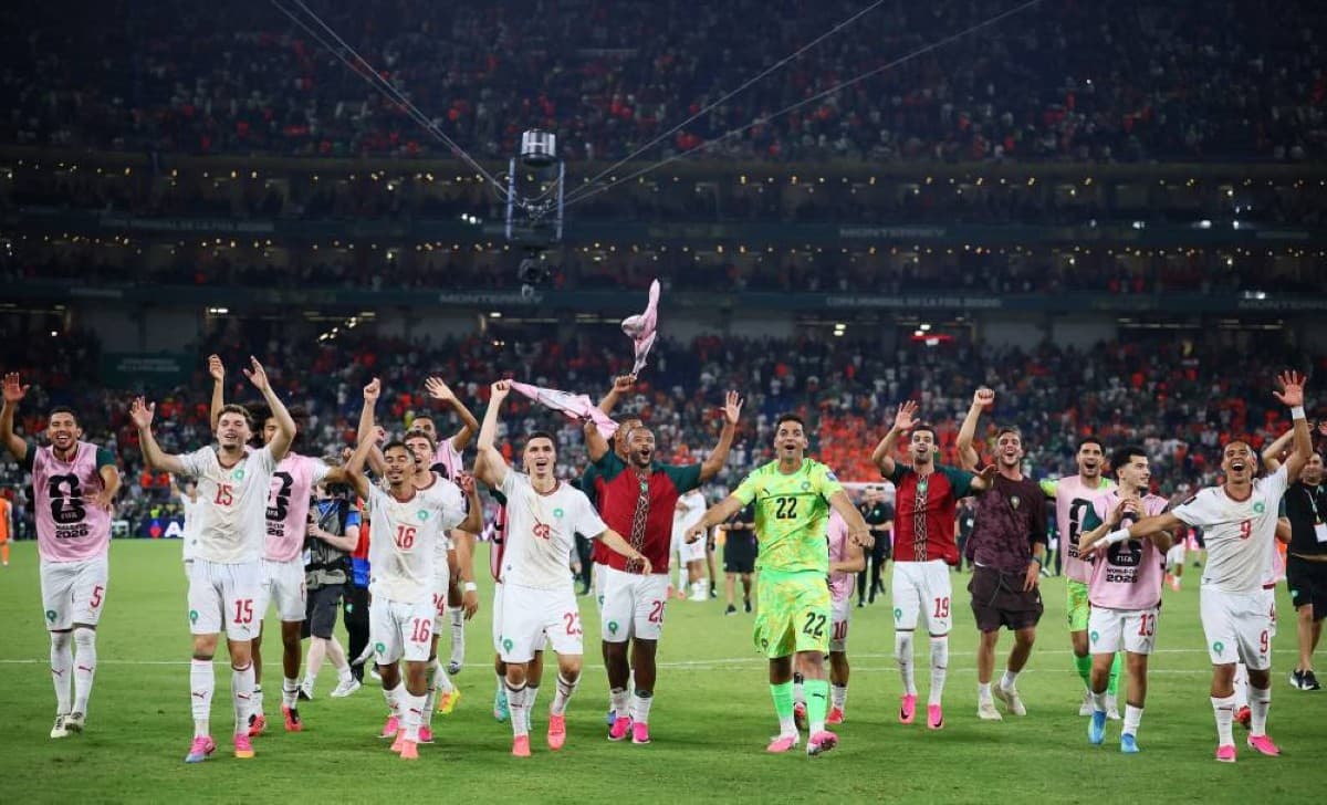 Morocco shines as giants fall