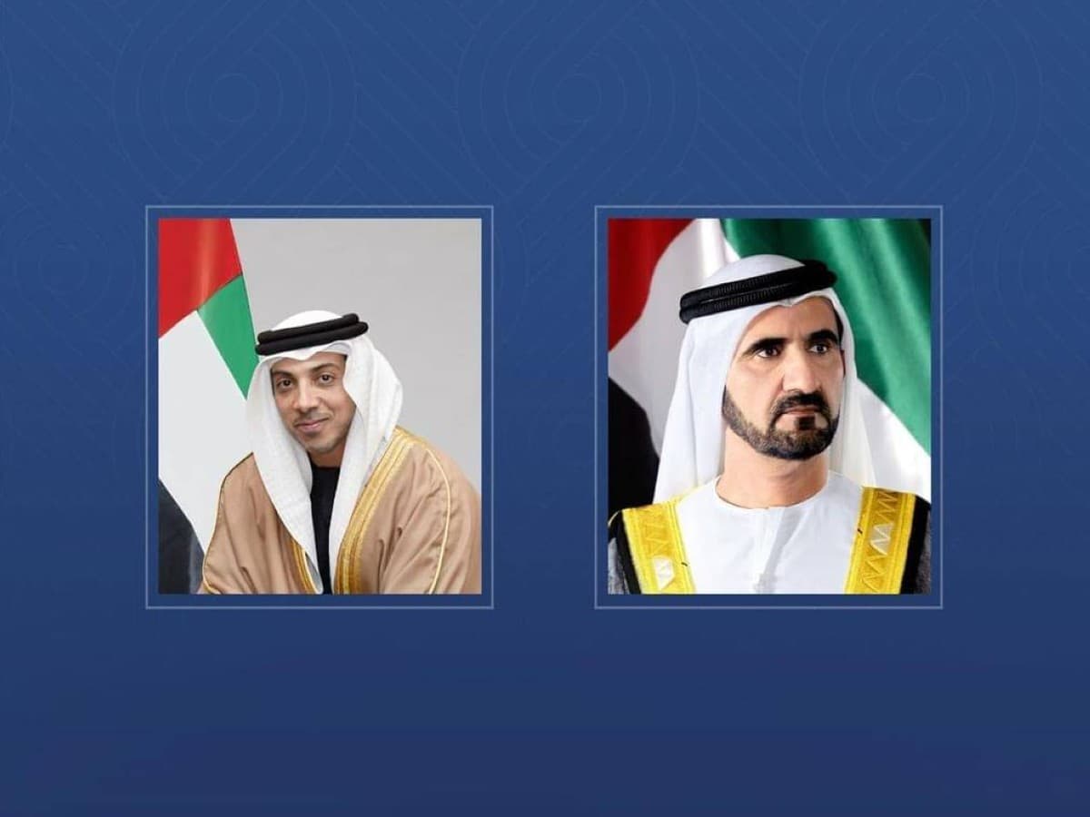 Mohammed bin Rashid and Mansour bin Zayed send greetings to Latvian PM