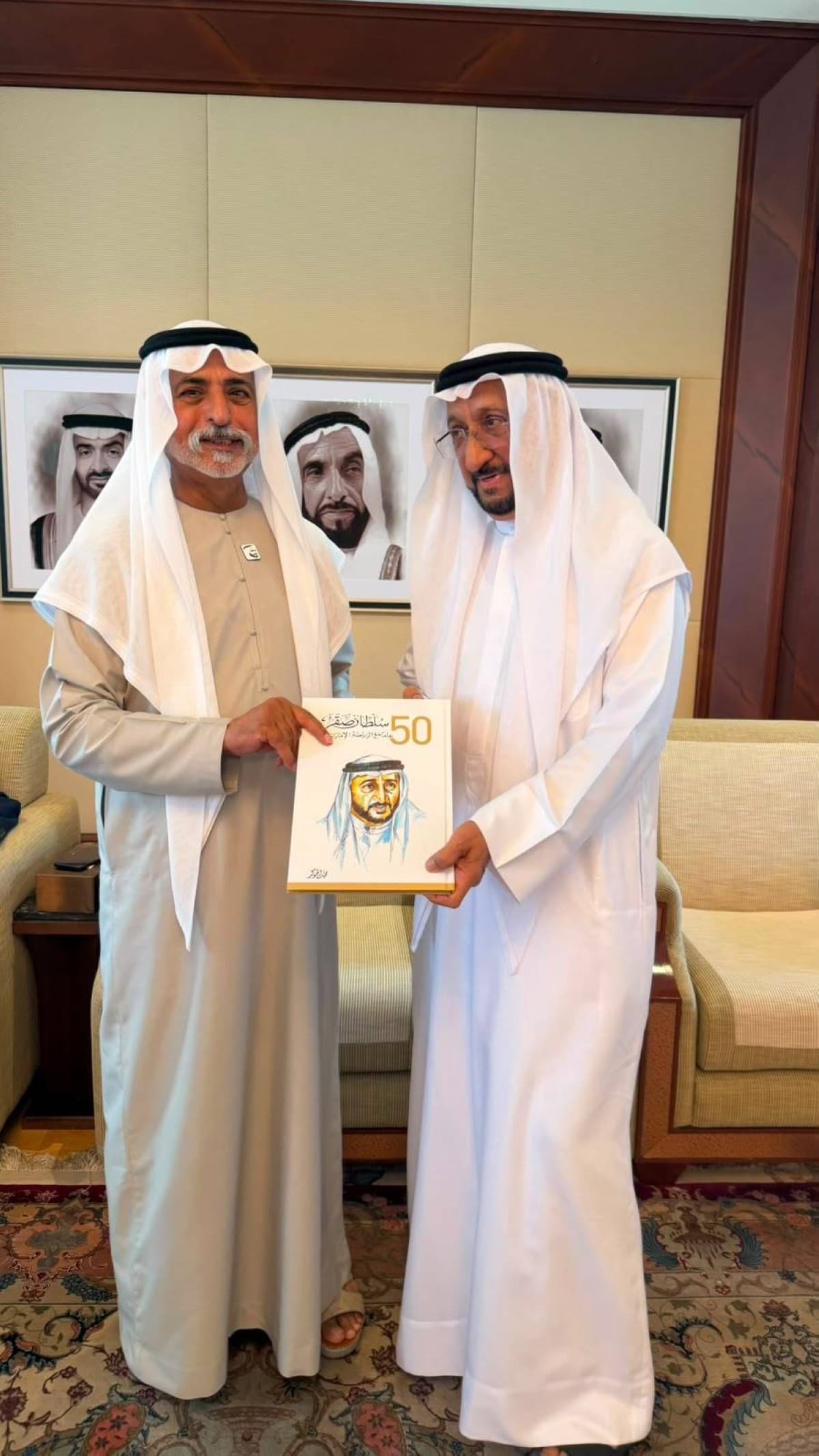 Nuhayyan bin Mubarak emphasizes documenting the nation's history and sports legends