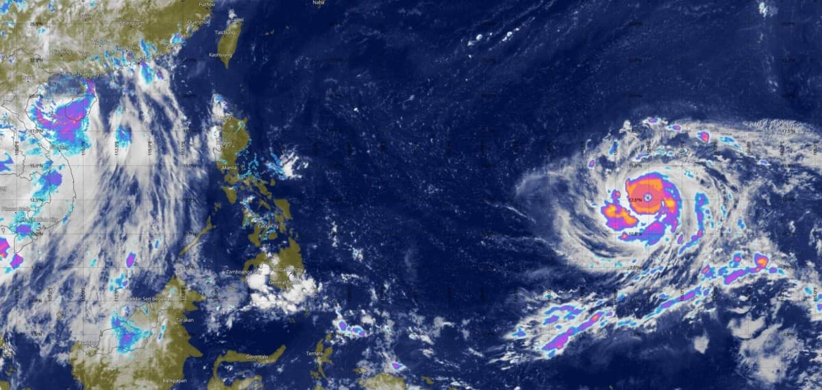 Hurricane Bavi nearing US coast
