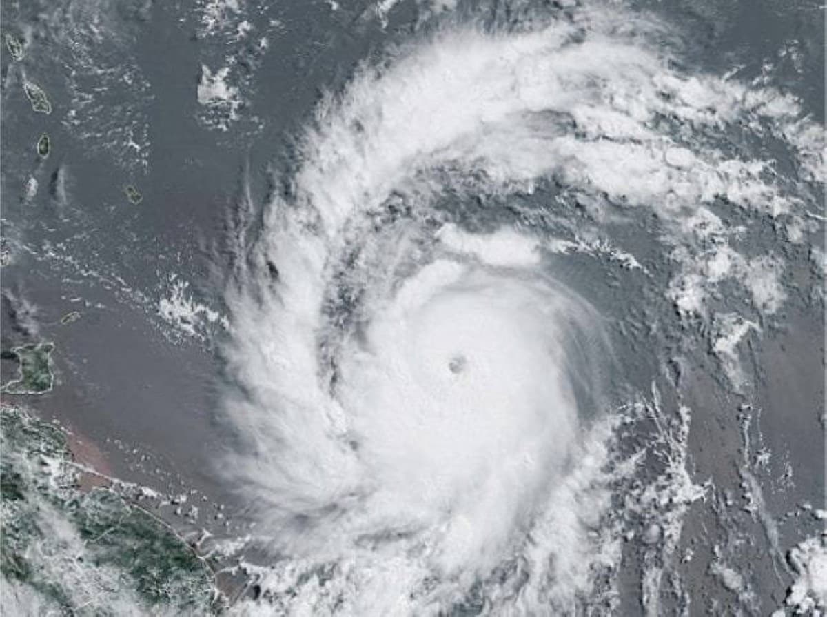 Severe hurricane approaching U.S. islands